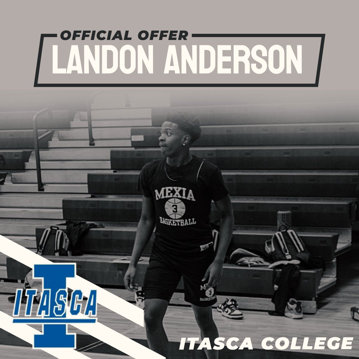 Mexia_Athletics's tweet photo. Another one! Anderson receives his 6th offer from Itasca College in Minnesota! Keep them coming! #WEKAT #RecruitMT https://t.co/3ftqI6uWB5