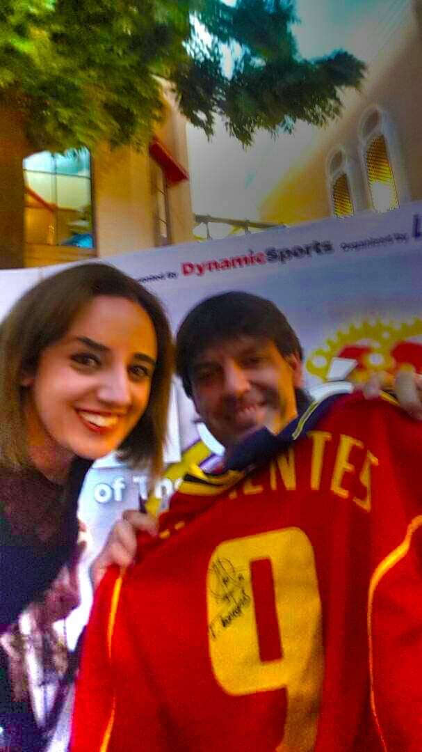 My favorite memory ever 
Happy birthday Fernando Morientes 