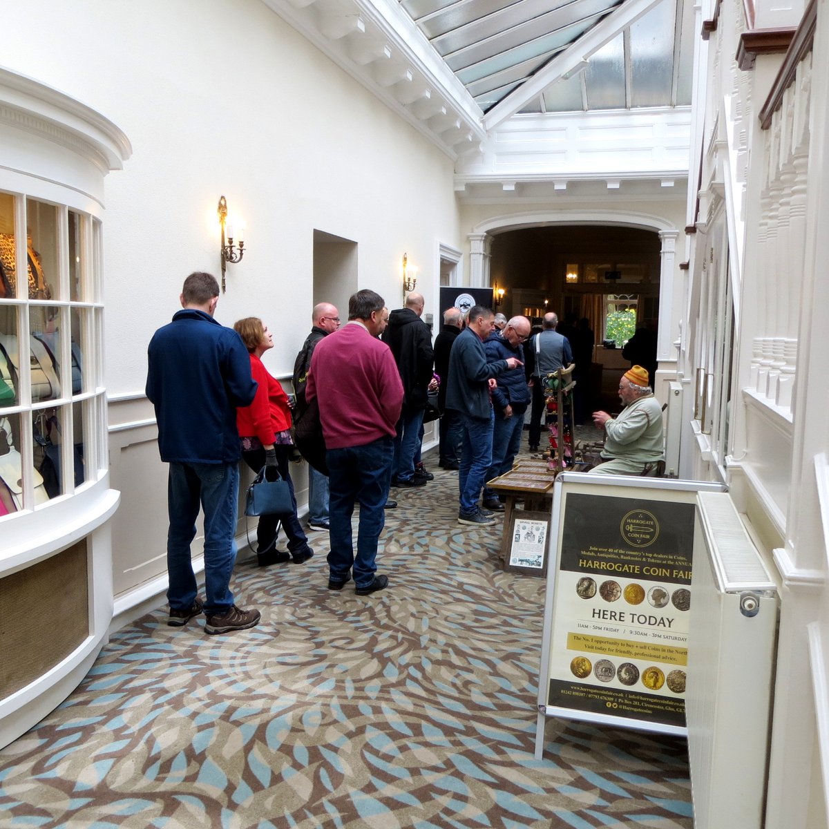 Harrogate Coin Fair tweet media