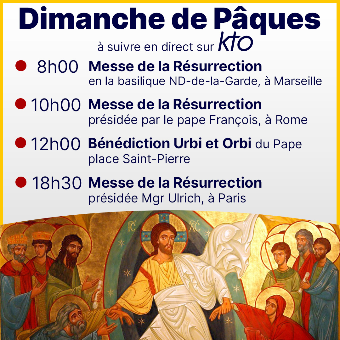 KTOTV's tweet image. ✝Suivez les célébrations du #TriduumPascal sur KTO

👉Découvrez les horaires des offices et toute la programmation détaillée sur ktotv.com/page/semaine-s…
