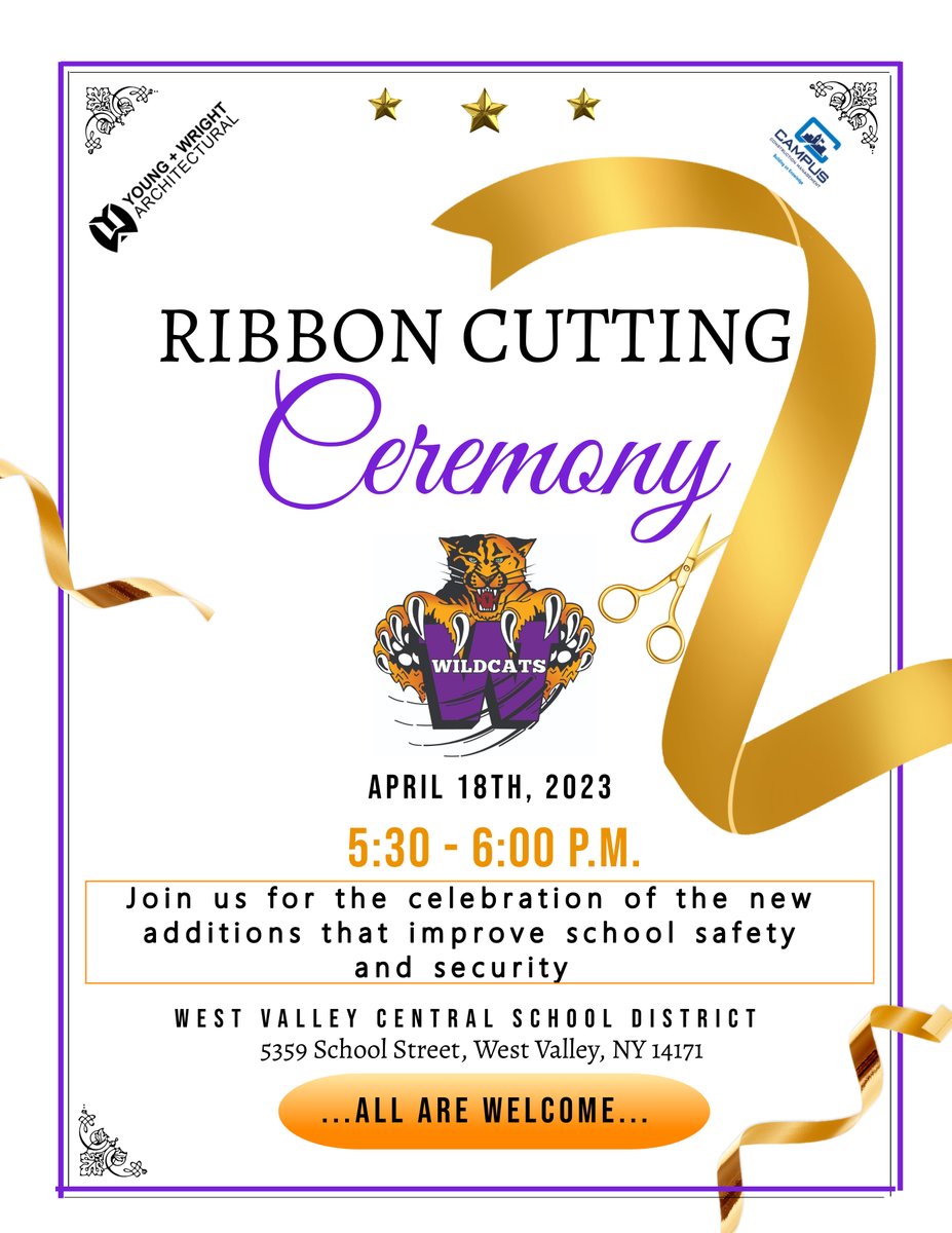 Save the date! We'll be holding a ribbon cutting ceremony on April 18 to celebrate our new secure entrance and office suite. All are welcome! #WeAreWestValley