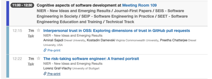 We are excited to present our work at <a href="/ICSEconf/">ICSE</a> 2023 on 16th May Tuesday, at 10:15 PM EST. Please join us and bring in your questions!

Schedule: conf.researchr.org/track/icse-202… 
Preprint: preethac.github.io/files/ICSE_NIE…