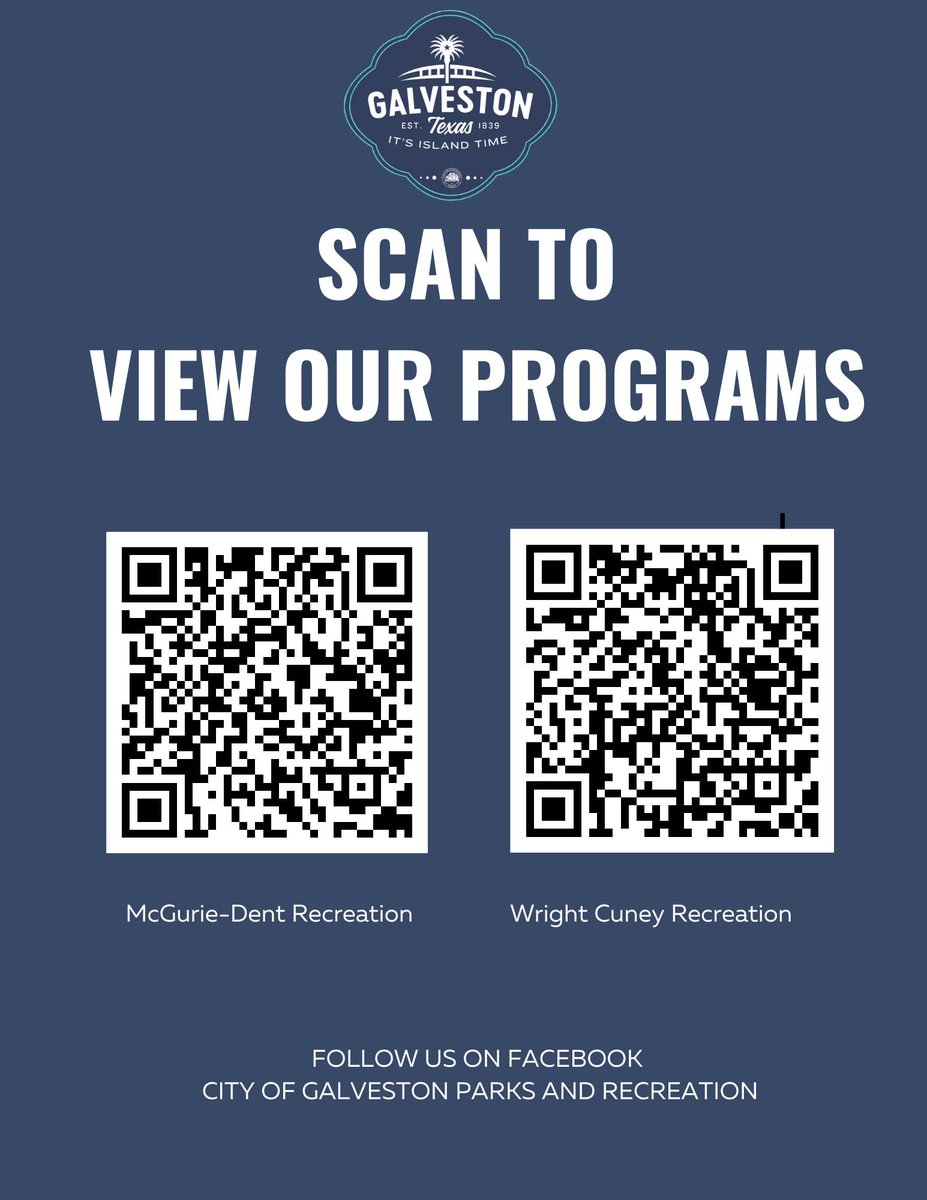 Zumba and Tight and Toned fitness classes are canceled today (Wednesday, April 5.) Find our other offerings by scanning the QR codes.