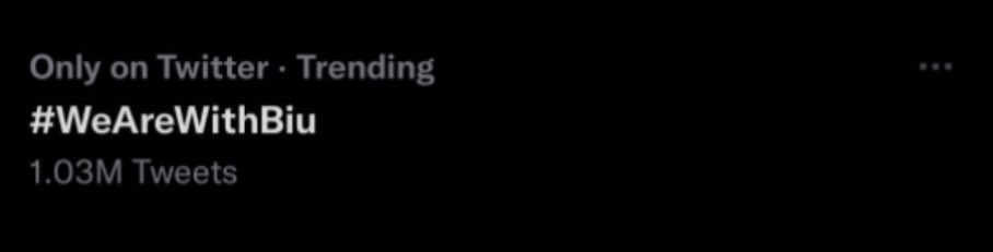 This is such an important tag to trend! We manage to trend WeAreWithBiu to 1.03M! So let’s get this trend to 1M too! Together we can do it again💙💙🙏

#BuildIsBack #BuildJakapan