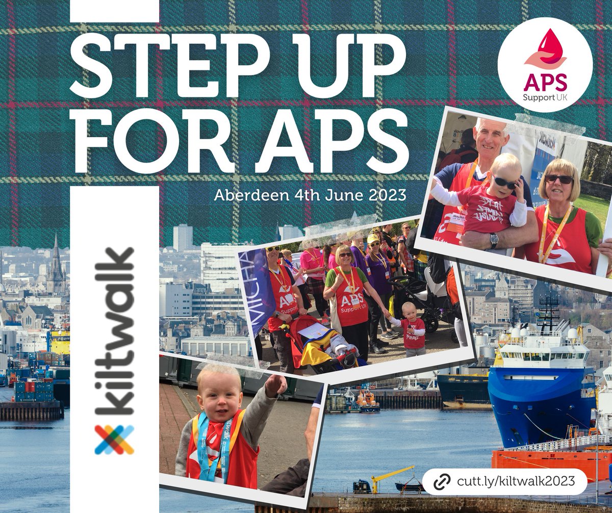 APSsupportUK's tweet photo. Thanks, Joseph, for participating in @thekiltwalk Aberdeen event, and raising funds for @APSsupportUK! Your dedication is appreciated. Help Joseph reach his £300 target by donating to his #JustGiving page: https://t.co/E9iK8DwDg4 #Kiltwalk #APSSupportUK #Charity https://t.co/dOXARtRTqh