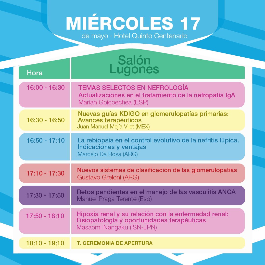 Congreso SLANH 2025 (@slanh2025) on Twitter photo 🟣 INGRESA a congresoslanh.org y encuentra el programa completo, entérate de los horarios, temas y especialistas presentes en el CONGRESO SLANH 2023.
¡No te lo puedes perder!
Consultas e información en:
registro@congresoslanh.org 🟣 INGRESA a congresoslanh.org y encuentra el programa completo, entérate de los horarios, temas y especialistas presentes en el CONGRESO SLANH 2023.
¡No te lo puedes perder!
Consultas e información en:
registro@congresoslanh.org