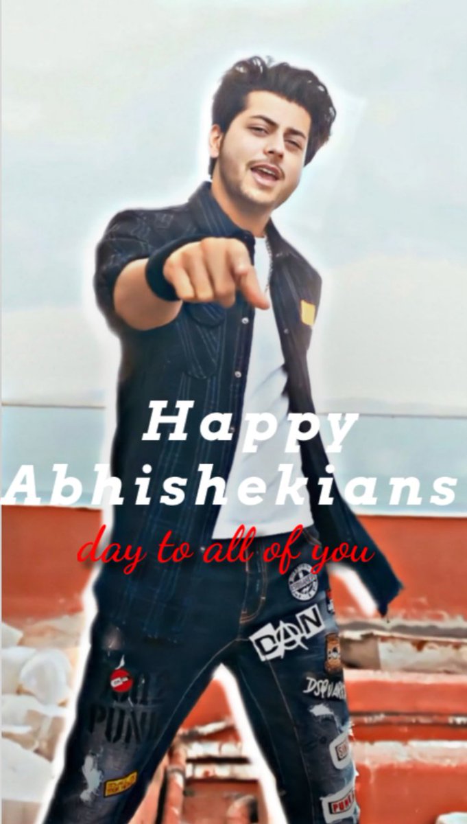#happyabhishekiansday 8 years of abhishekians
