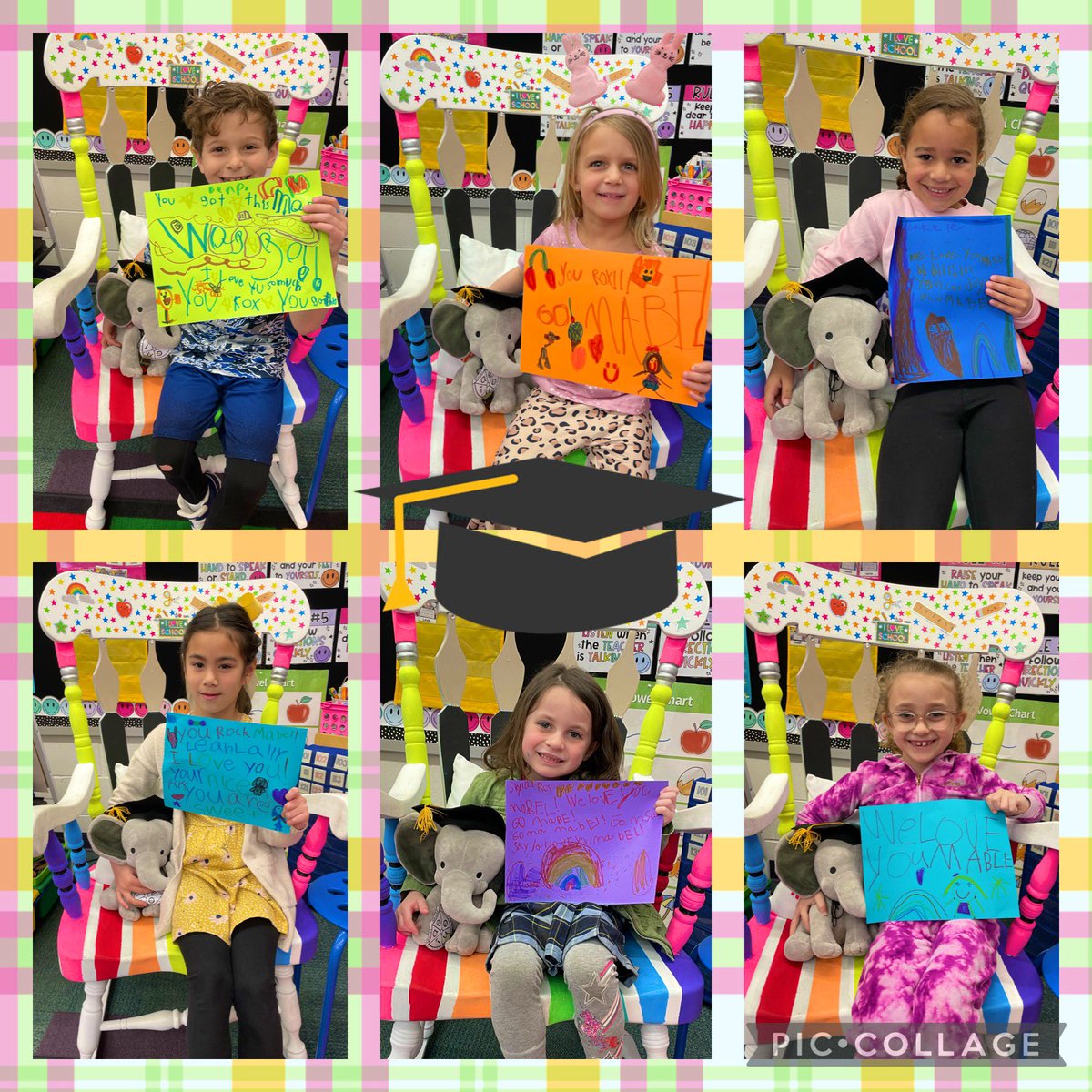 Suzanne Scarnati (@msscarnati) on Twitter photo ๐Happy Vowel Graduation Day ๐to Mabel! We activated ๐ก๏ธvowel power ๐ก๏ธto create signs to help cheer Mabel on! We are so proud! #VowelPower #PhonicsUnitComplete #ProudMiniTeachers #AEIOU <a href="/CatenaColts/">@Catenacolts</a> ๐Happy Vowel Graduation Day ๐to Mabel! We activated ๐ก๏ธvowel power ๐ก๏ธto create signs to help cheer Mabel on! We are so proud! #VowelPower #PhonicsUnitComplete #ProudMiniTeachers #AEIOU <a href="/CatenaColts/">@Catenacolts</a>