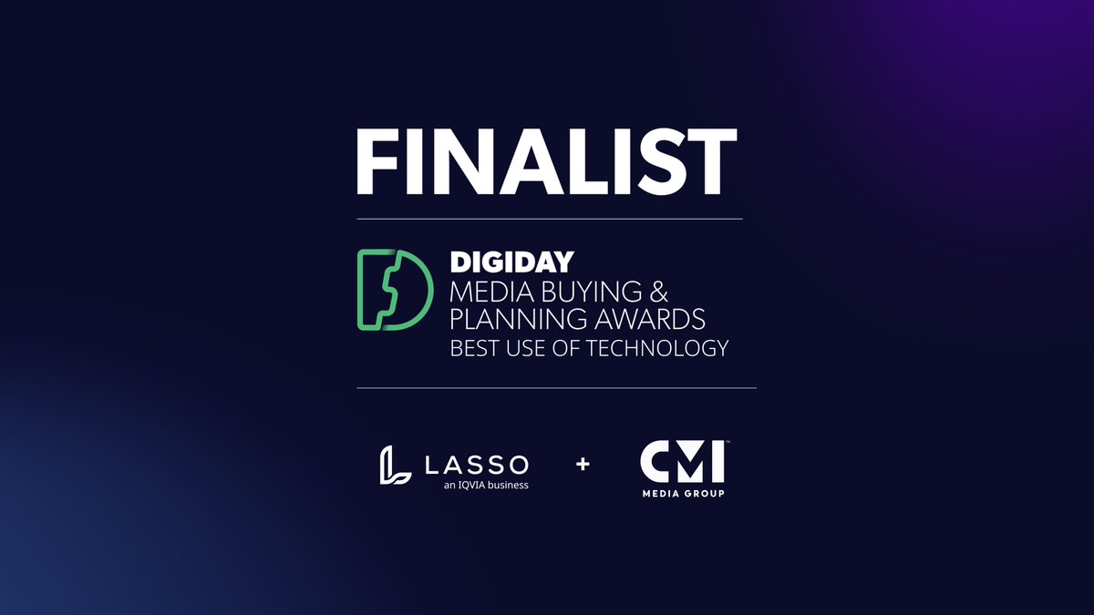 Lasso, an IQVIA Business tweet media