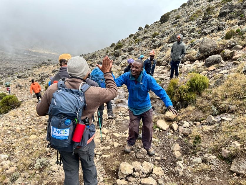 UNOSNews's tweet photo. 1/ On March 3, a team of living donors, friends and family took their first steps on a journey to the top of the world.
Destination: the summit of Mt. Kilimanjaro.
Goal: to share their stories and promote the lifesaving gift of #livingdonation. #DonateLife #LivingItForward https://t.co/9XAzdf0UCw