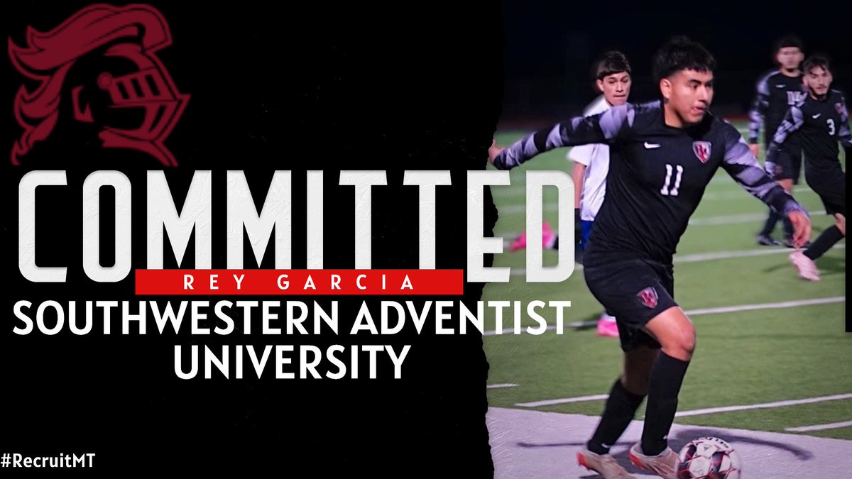 Mexia_Athletics's tweet photo. Congratulations to Rey Garcia as he commits to Southwestern Adventist University where he will further his education and continue his soccer career! #WEKATU #RecruitMT https://t.co/o4Nx0z336d