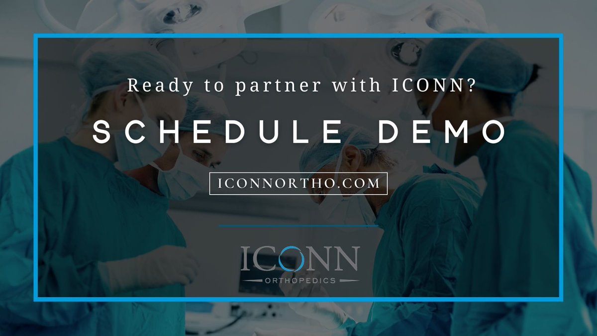 ICONN's mission is to provide surgeons with innovative technology that helps treat their patients well while minimizing the financial impact on the #HealthcareIndustry. We believe implant costs can be reduced while maintaining a higher standard of care.  iconnortho.com/connect/