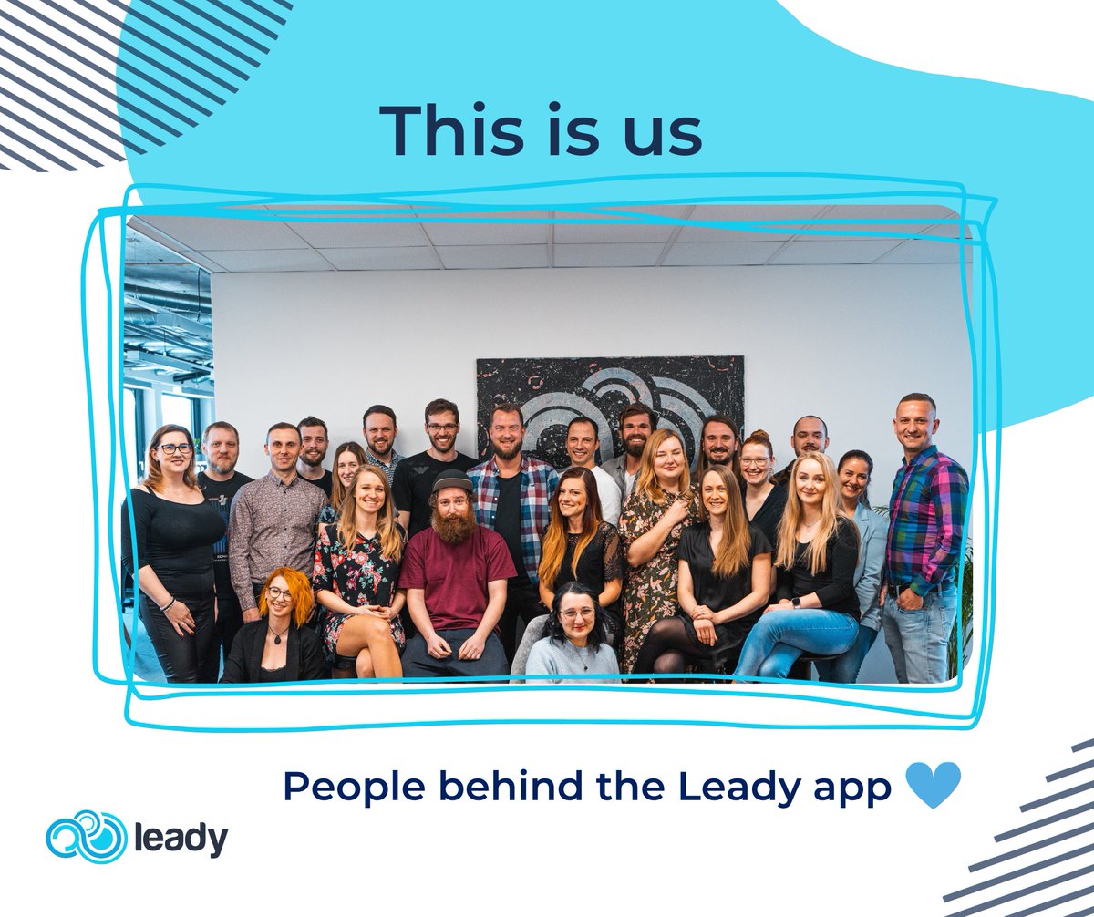 LeadyCom's tweet photo. This is us. People behind the Leady app. 💙

There are many passionate individuals here and we are extremely proud to have such great employees.✨ https://t.co/emXPKANTqo