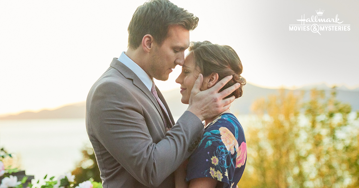 hallmarkmystery's tweet photo. Maggie @lauraosnes is unexpectedly reunited with her ex singing partner Jake @scottmfoster in #InTheKeyOfLove 🎶 Tune in tonight at 7/6c! https://t.co/89CY0PzZKt