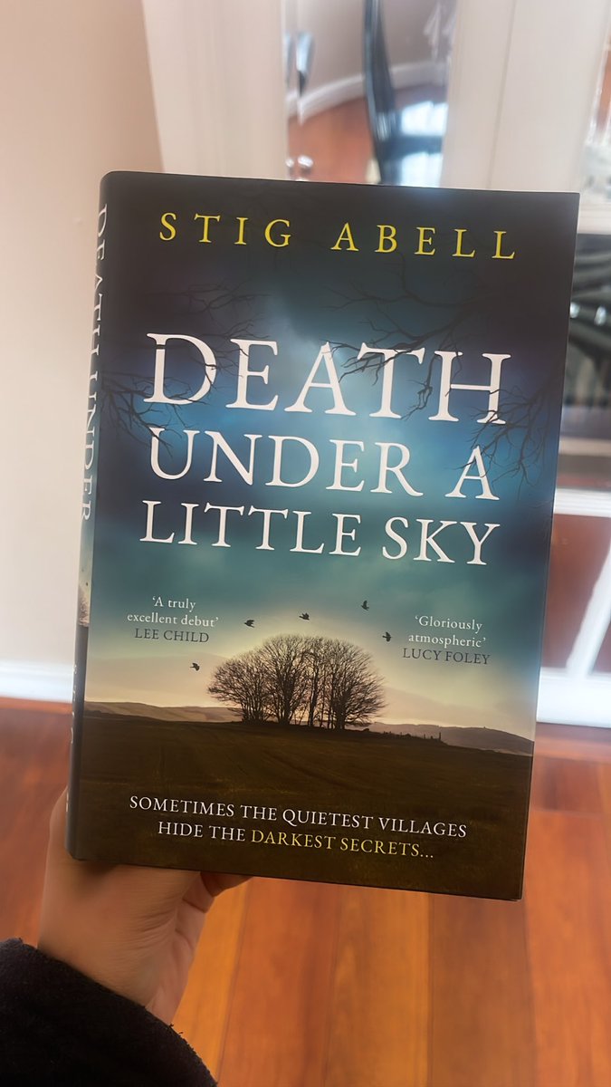 Book two of April is this…#DeathUnderALittleSky by @StigAbell ! 

Thank you @instabooktours & @HarperFiction