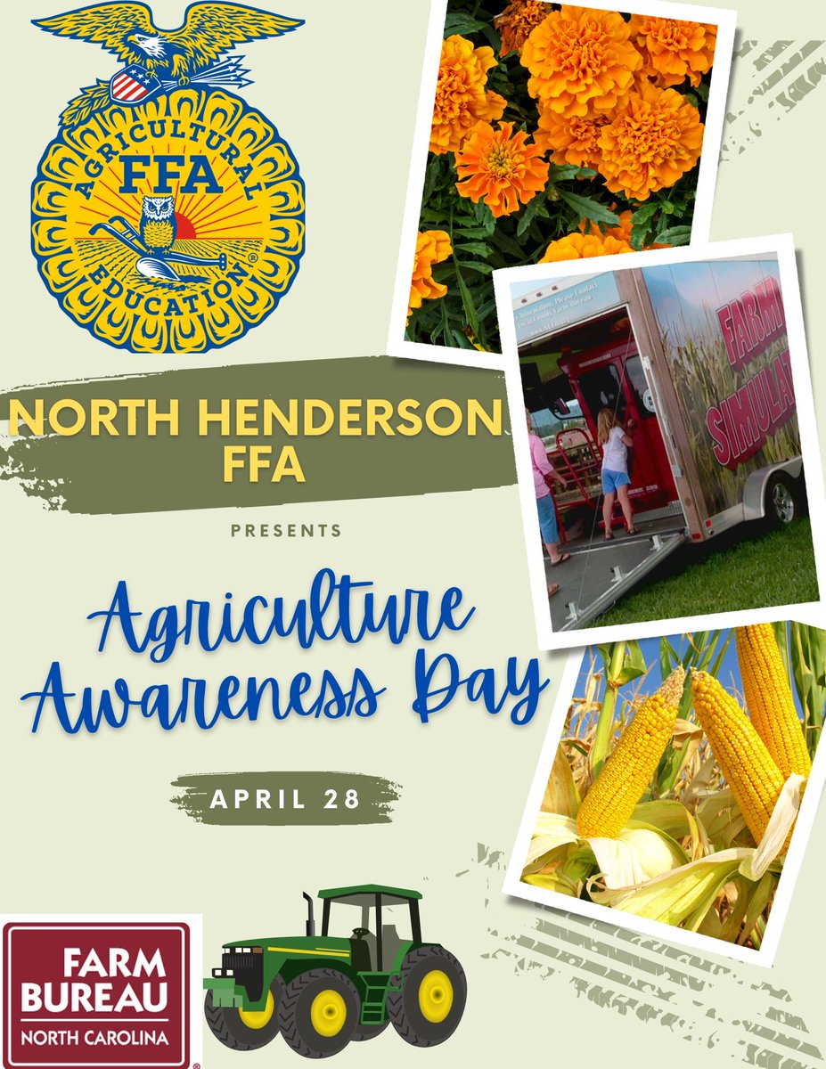 An amazing day full of agriculture fun! ⁦<a href="/HCPSNC/">Henderson County Public Schools</a>⁩ ⁦<a href="/AgClassroom/">NC Farm Bureau Ag in the Classroom</a>⁩ ⁦<a href="/NCFarmBureau/">NC Farm Bureau Federation</a>⁩ ⁦<a href="/CTEforNC/">NC Career and Technical Education</a>⁩ ⁦<a href="/CTEWorks/">Advance CTE</a>⁩ ⁦<a href="/CteWbl/">NC CTE Work-Based Learning</a>⁩ ⁦<a href="/WLOS_13/">WLOS</a>⁩