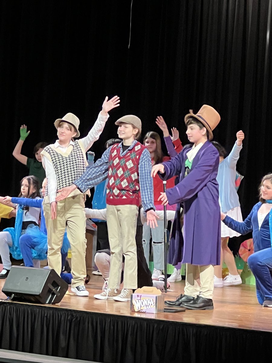 mcgeespartans's tweet photo. In case you missed the shows this past weekend, our drama club did an AMAZING job with their production of Willy Wonka Jr. Congrats to the cast and crew on a fantastic run! 🎭 #wearemcgee #willywonkajr https://t.co/neEepWdgje