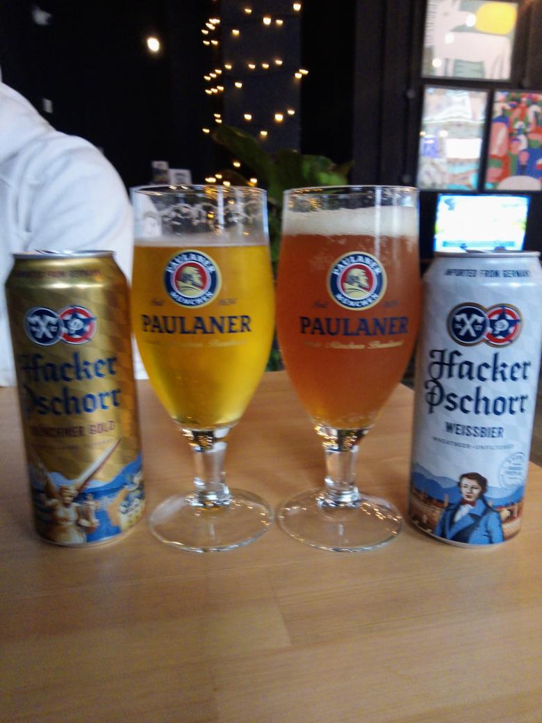 keefmullin's tweet photo. Quick one out of the fridges at local coffee/beer bar with Carl 👍 https://t.co/Oj7GTlGNhL