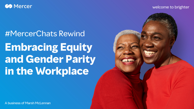 How can individuals, organizations and societies create a #gender equal future? Read insights in @GuzmanD's #MercerChats REWIND feat. @TamaraMcCleary, @MercerStephie, @spalfonso, @meswift, @kkruse, @mika_cross, @FacingChina & others. #FutureofWork bit.ly/3Kfrtdh