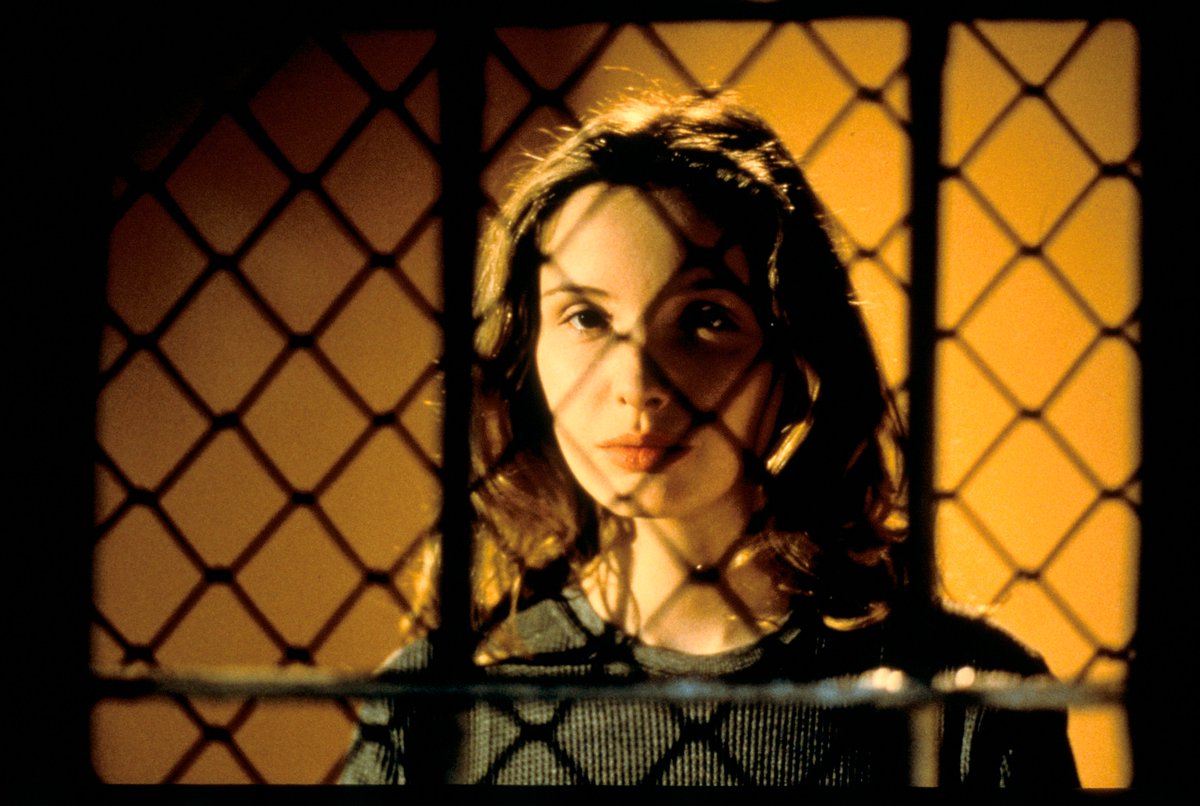 ifru_london's tweet photo. This spring, celebrate the re-release of Krzysztof Kieslowski’s trilogy #ThreeColours

Second part of the cinematic work, Three Colours: White, stars Julie Delpy as the unhappy wife of a Polish hairdresser.

From 14 April at #CinéLumière @ifru_london
👉https://t.co/2JRuW7PT8w https://t.co/NjqFM7Bduo