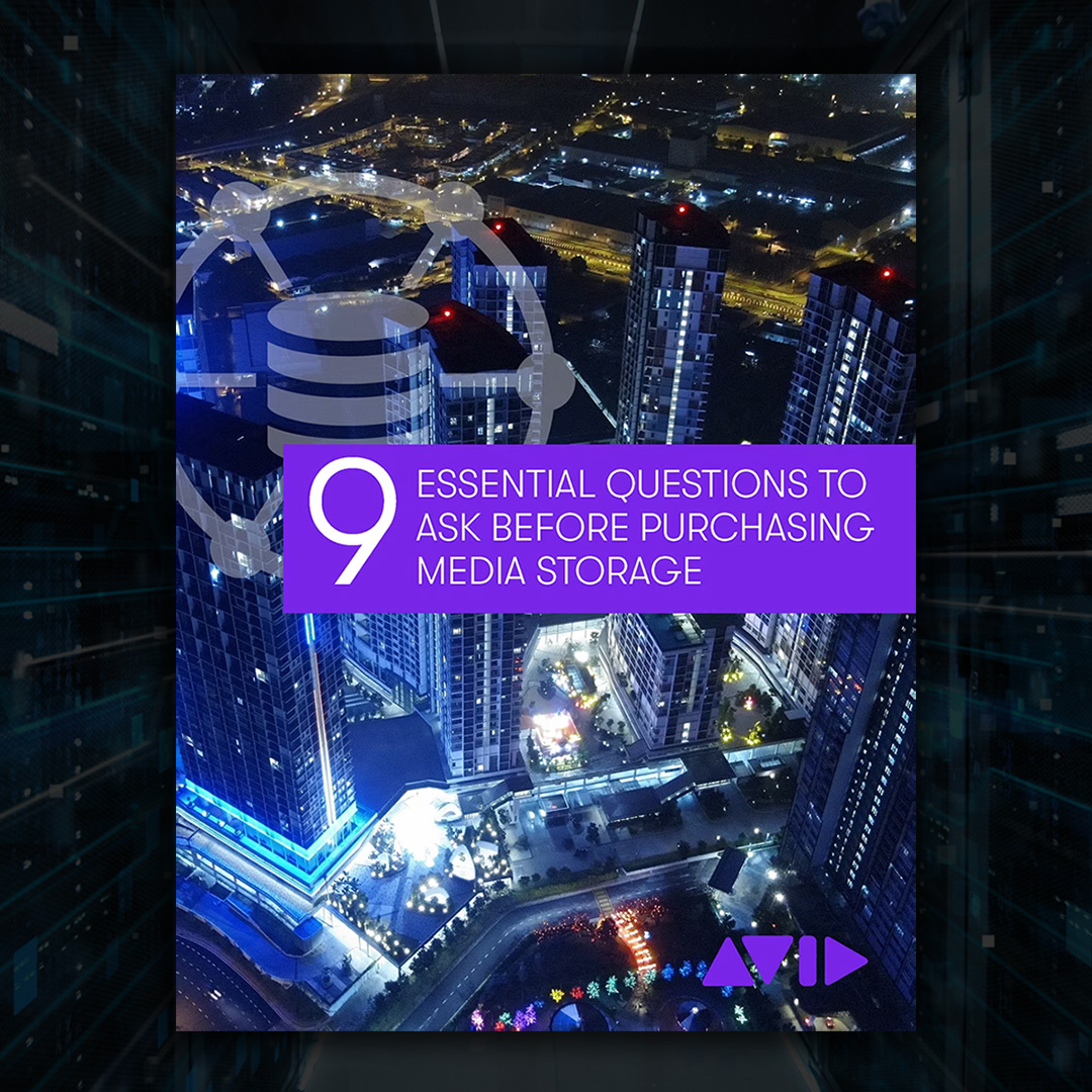 Avid's tweet photo. How can storage help your team collaborate more efficiently? Discover what’s possible and how to get it here.

▶️ https://t.co/LCm0NDsvUu

#avidnexis #ebook #mediastorage #sharedmedia #postproduction #cloud #avid https://t.co/O5X7ZzQnTx