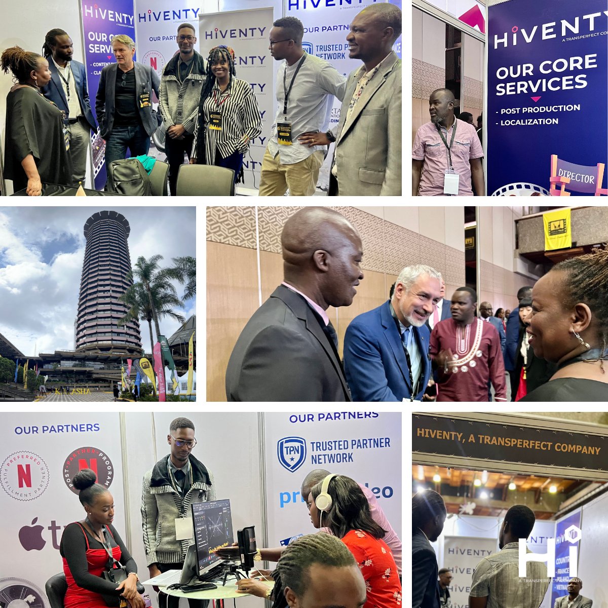 Hello from the @KalashaKenya International Film & TV Market! Our talented #HiventyAfrica team was delighted to attend & present the topic 'Localization is Globalization' at the 6th of this great event, organised by @kenyafilmcomm . #KalashaMarket2023 #yourtrustedcreativepartner