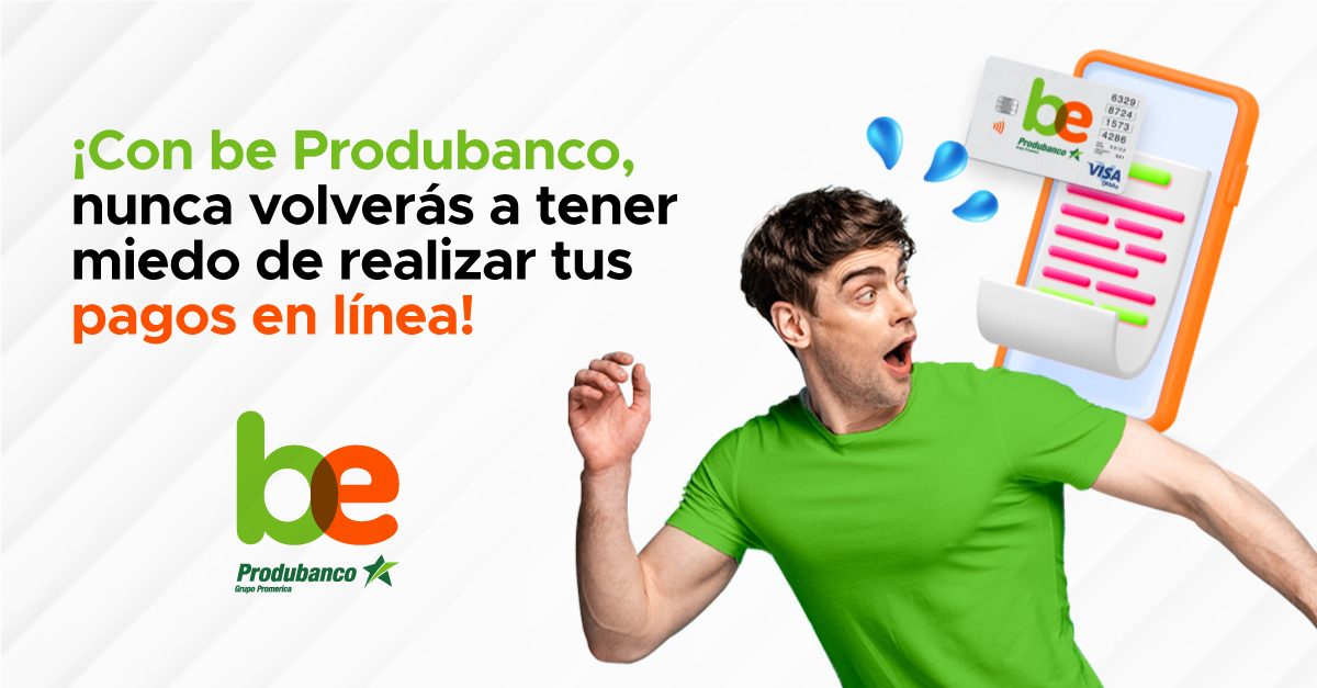¿Quién no tuvo miedo de realizar su primera compra en línea 😟?

Con tu Tarjeta be Produbanco sácale provecho a las webs nacionales e internacionales 📲🌐.

¿Ya la tienes? 🛒✅

#beProdubanco #ComprasOnline #Innovación