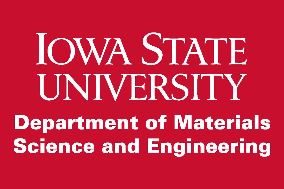 Iowa State Materials Science and Engineering tweet media