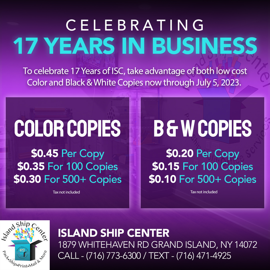 SpaOfShipping's tweet photo. We're Celebrating 17 Years In Business And Are Thanking You For It - https://t.co/6WOJhr912l #smallbusiness #SpaOfShipping #businessanniversary https://t.co/tWurswSNoX