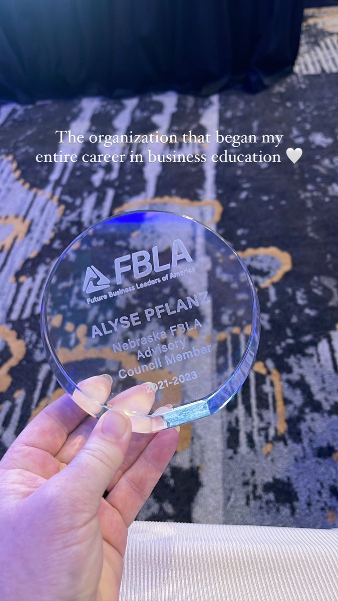 cupof_teach's tweet photo. Today wraps up the 2023 #NEFBLA State Leadership Conference and my 3 year term on the Advisory Council.
FBLA is and will always be near and dear to my heart and my career π« https://t.co/tUVeAokz6y