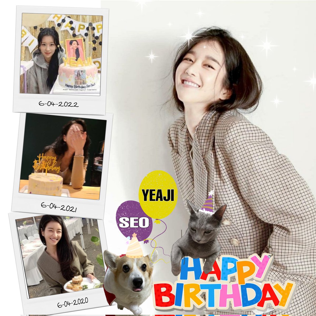 Daidola2's tweet image. 1/ "Age is an issue of mind over matter. If you don't mind, it doesn't matter." -Mark Twain

It's April 6th at SK, my favourite actress is a year older 🥳🎉
HBD Yeaji! May your years ahead be filled with many good things.

#SeoYeaJi #서예지 #徐睿知 #HappyYeajiDay #YeaJiDay2023