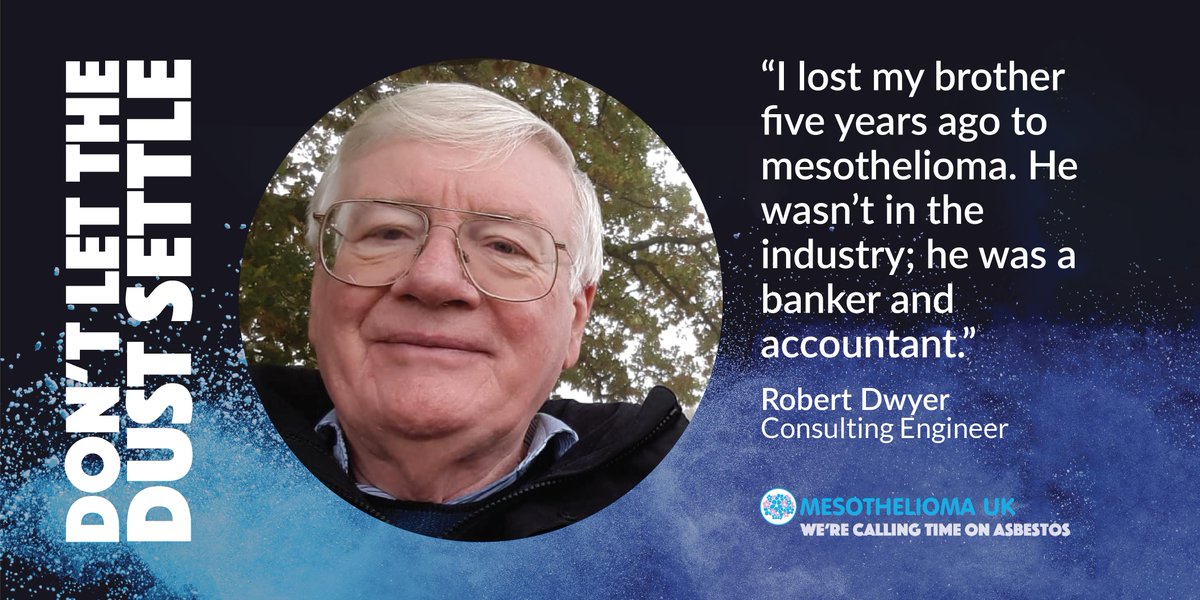 Mesouk's tweet photo. Part of Robert’s work involves overseeing the safe removal of asbestos from electrical and heating systems. In this interview, he talked about the ubiquity of asbestos and the devastating impact it’s had on two people very close to him.https://t.co/BzTji4XryO #DLTDS #mesothelioma https://t.co/fnfOLq5V2Y