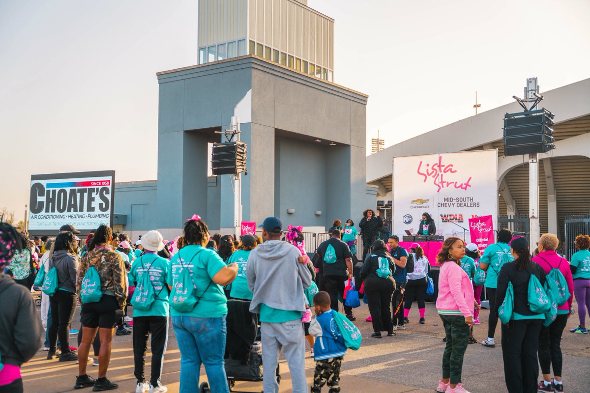 We had an amazing time at Sista Strut this past Saturday! It was heartwarming to see the community come together for such a great cause. We're honored to have been a part of it. Check out the all the pictures here: buff.ly/3KaFbOm  #sistastrut #sistastrutmemphis