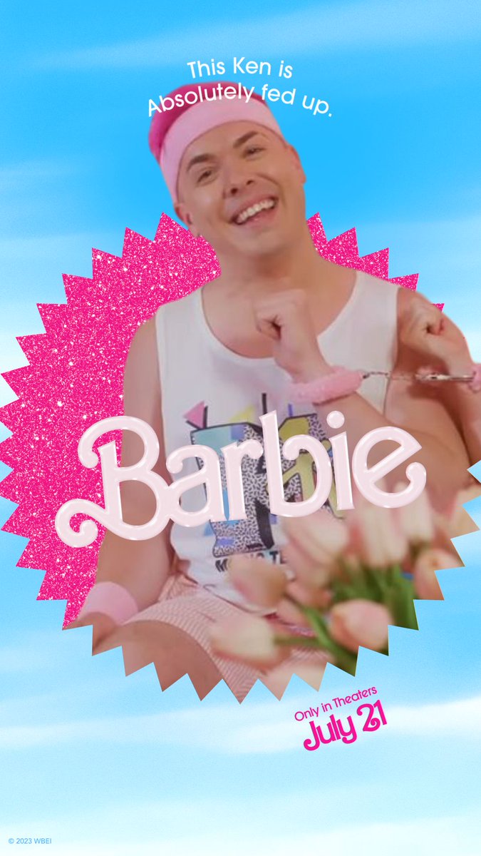 ThePiercedBat's tweet photo. Made matching Barbie and Ken character posters  @scenequeenrocks @CodySIO https://t.co/PWyNKmBL7G