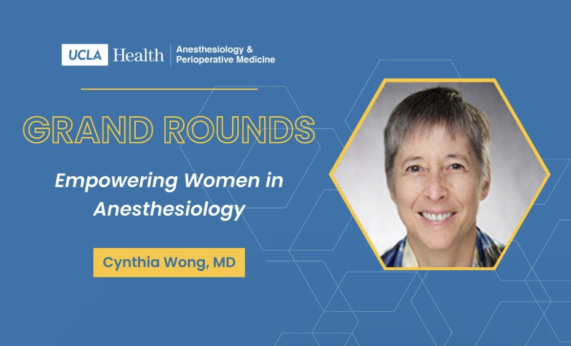 It’s not a “pipeline” problem! Thank you @CynthiaAWongMD for tackling important issues in the persistent #GenderGap and #UnconsciousBias in anesthesiology and medicine. @UCLAAnes @womenMDinanesth @womenofimpacti1