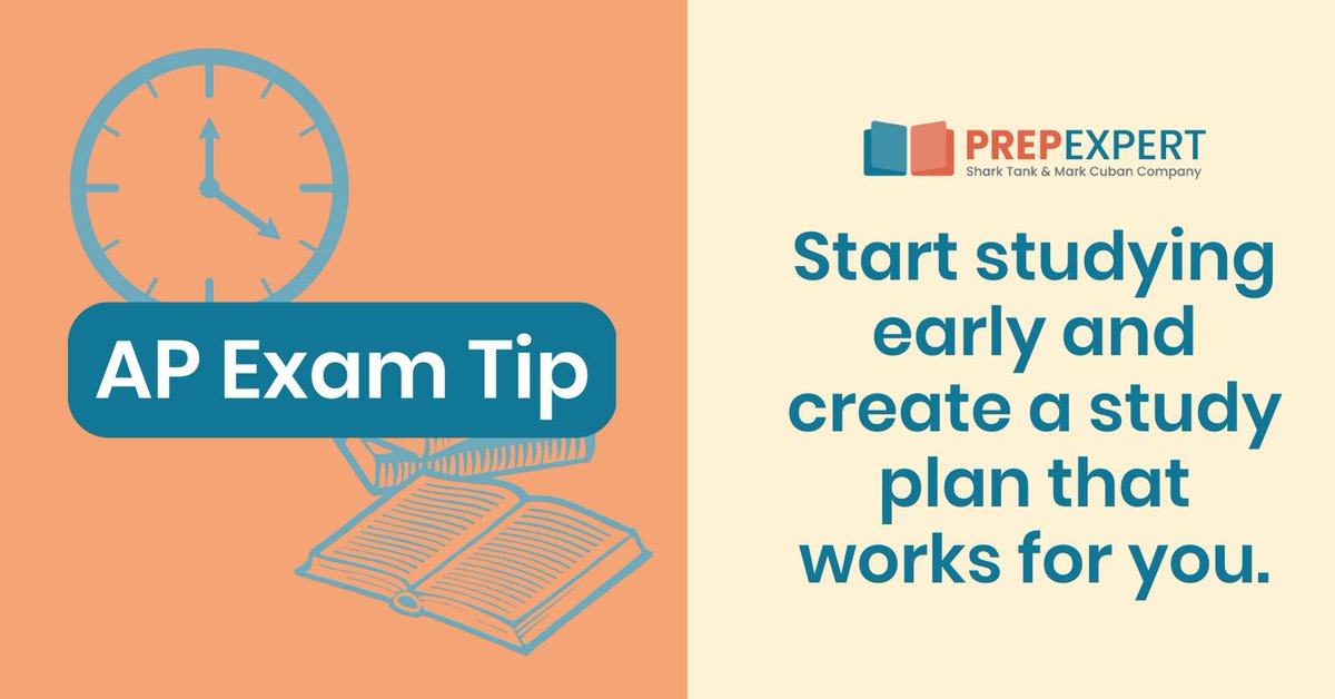 Prep_Expert's tweet image. Review your notes regularly, take practice exams, and use study guides to reinforce your understanding of the material. 

Also, be sure to get plenty of rest and eat well in the days leading up to the exam. 📝

#APexams  #TestPrep #TestTakingTips #APstudents#SuccessOnAP #APtest