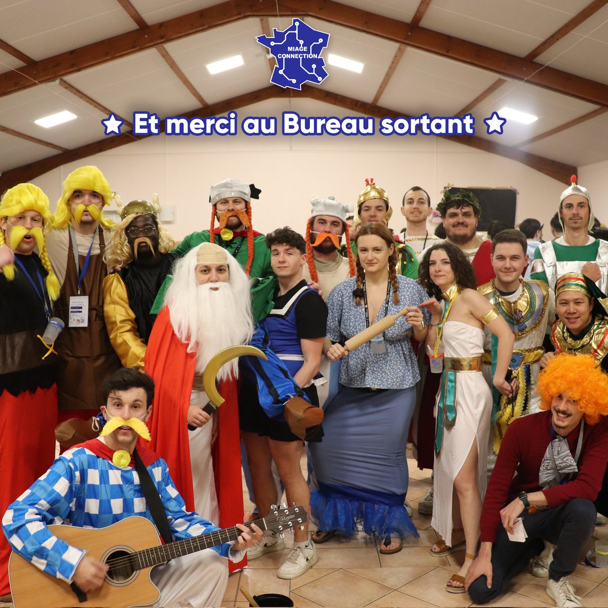 MIAGEConnection's tweet image. ❄️ Notre Congrès d'Hiver annuel a eu lieu cette année du 3 au 5 Mars au Domaine de Peyreguilhot, co-organisé avec @AssoAtem 🦆❄️

🗳️ Merci au Bureau sortant pour le travail accompli cette année et bonne chance au Bureau National élu 👍

#MIAGE #LaMIAGECestLePartage