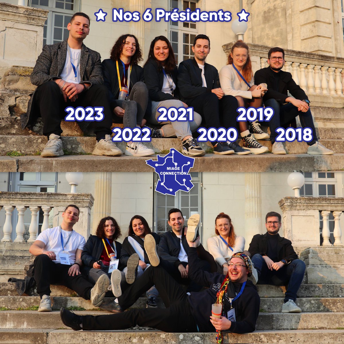 MIAGEConnection's tweet image. ❄️ Notre Congrès d'Hiver annuel a eu lieu cette année du 3 au 5 Mars au Domaine de Peyreguilhot, co-organisé avec @AssoAtem 🦆❄️

🗳️ Merci au Bureau sortant pour le travail accompli cette année et bonne chance au Bureau National élu 👍

#MIAGE #LaMIAGECestLePartage