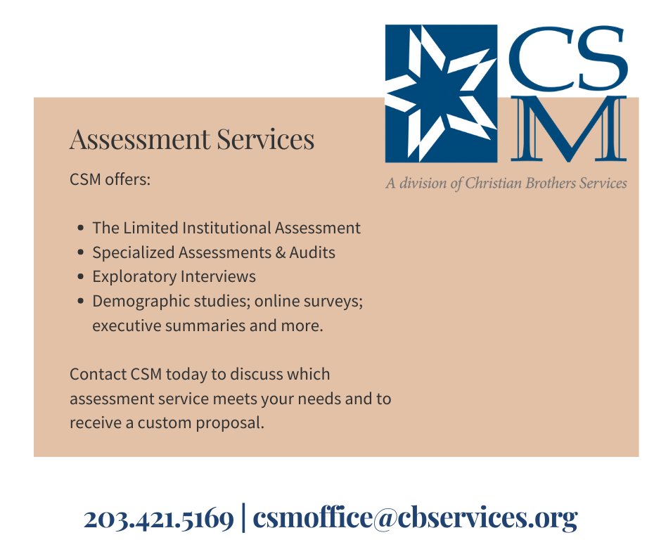DYK?  CSM offers a variety of assessment services to help schools develop pragmatic strategies and recommendations that set the stage for successful "turnarounds."