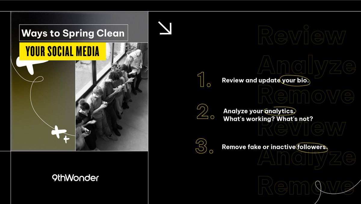 #SpringCleaning is upon us! Optimize your social media profiles with these three easy tips! 🧼 🧑‍💻 How do you keep your social pages fresh and engaging? #socialmedia #marketingtips