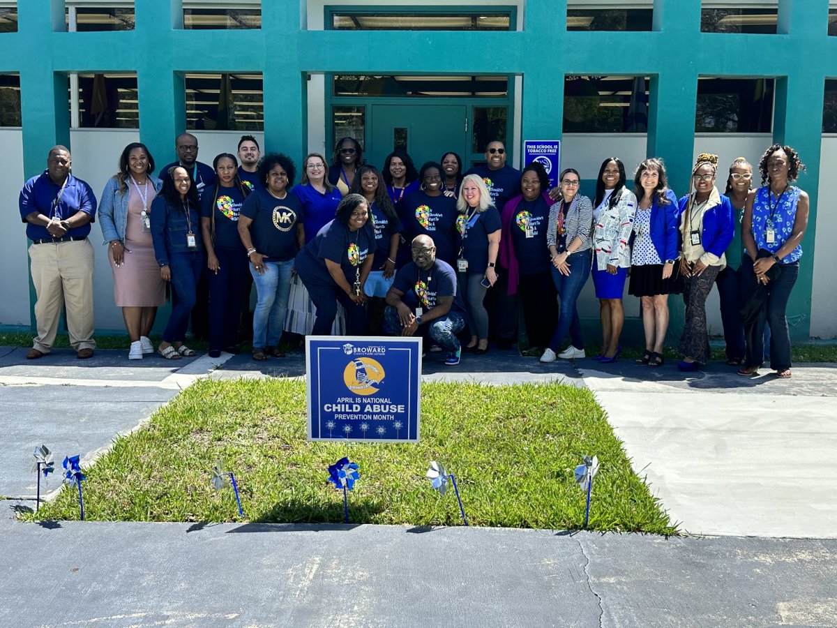 It shouldn't hurt to be a child. BCPS Student Services Department supports this very important cause. #WearBlueForBroward #WeWearBlue #BCPS #StudentServices #ChildAbusePreventionMonth #ChildAbuseAndNeglectPreventionServices #CAN #SchoolSocialWork #FamilyCounseling #HelpStartsHere