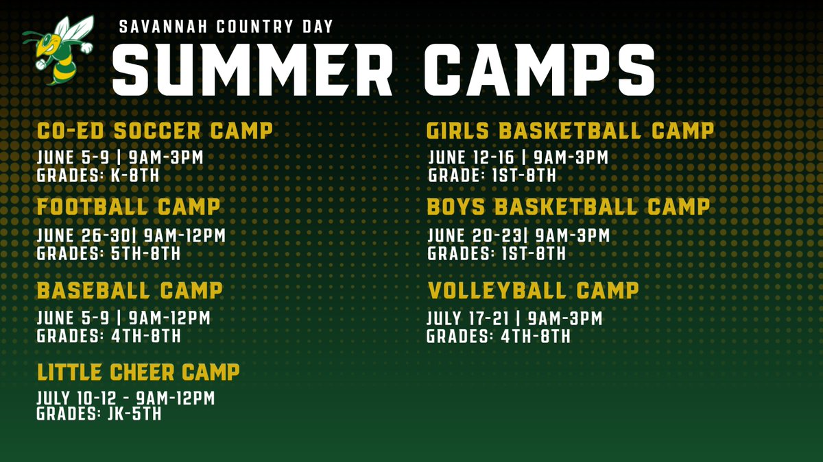 Our coaches are ready and we can't wait to see you this summer! REGISTER NOW! Limited spots available. #SWARM
savcds.org/school-life/su…