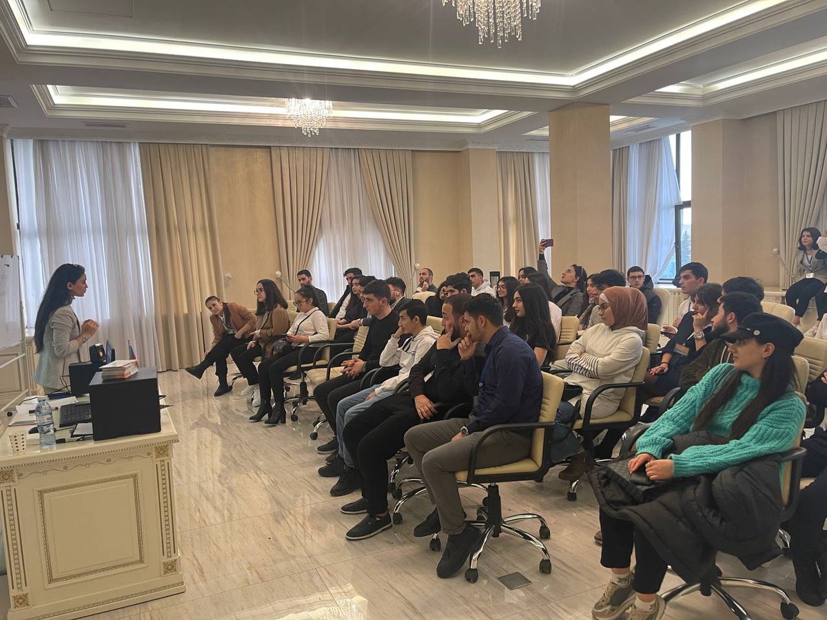 keenibad's tweet photo. #GİKM Təlimləri bizə çox şey öyrədib
@presidentaz @Youthfund_Az @AzerbaijanPA
#GİKM #GİKMbağlanmasın #GİKMbaghlanmasin https://t.co/XGDPaSQbze