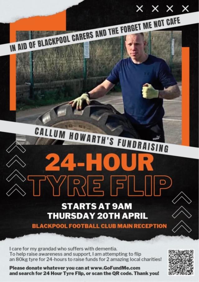 Please RT for a great cause 💜 <a href="/ArmfieldClub/">Armfield Club Blackpool</a> <a href="/matt_scrafton/">Matt Scrafton</a> <a href="/BlackpoolFC/">Blackpool FC</a> <a href="/BFCCT_/">Blackpool FC Community Trust</a> <a href="/BlackpoolCarers/">Blackpool Carers</a> <a href="/BpoolCouncil/">Blackpool Council</a> @BlackpoolPolice <a href="/The_Gazette/">Blackpool Gazette</a> <a href="/MuckersThe/">The Muckers Supporters Group</a>