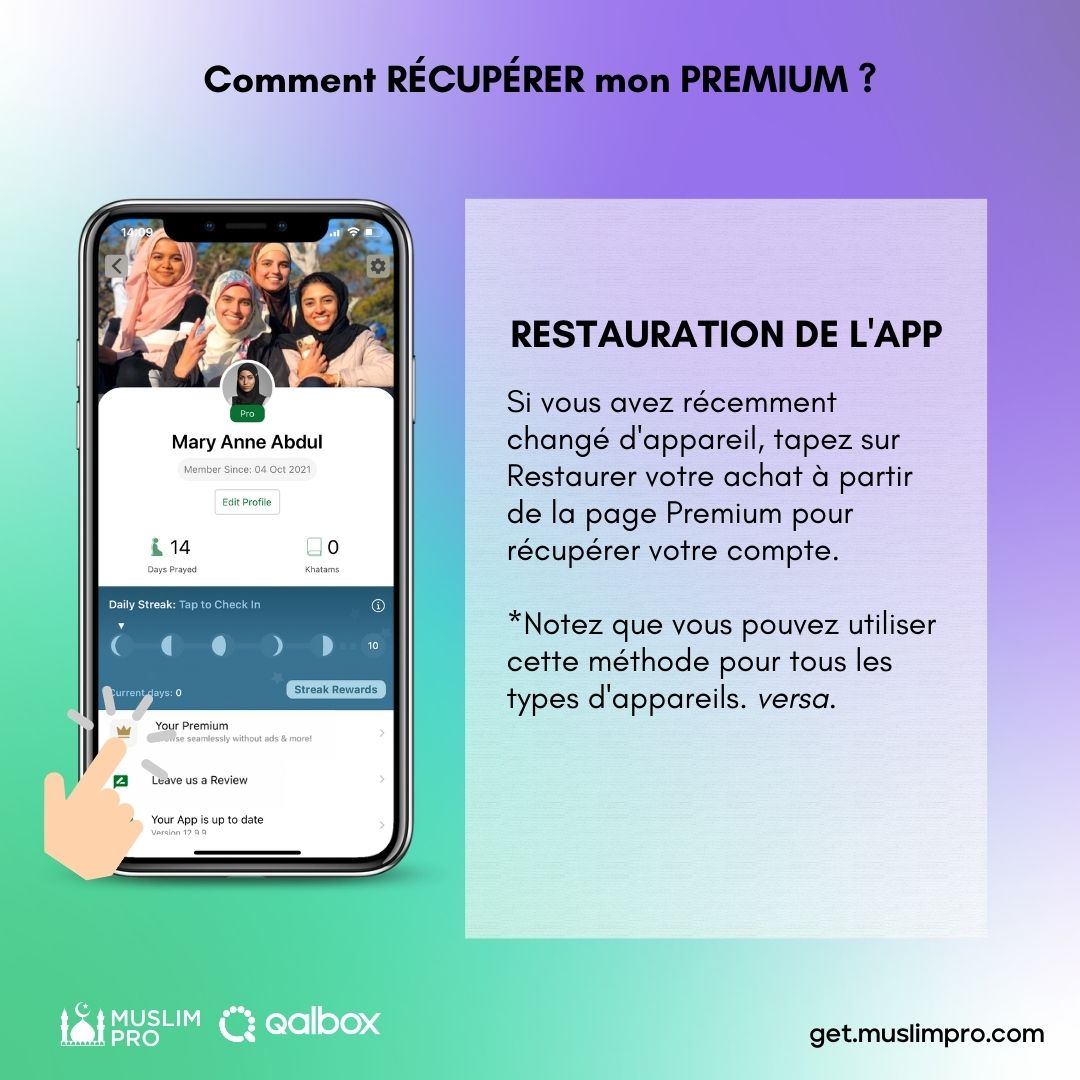 Muslim Pro App France tweet media