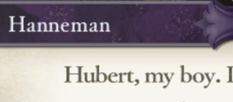 hubert, my boy