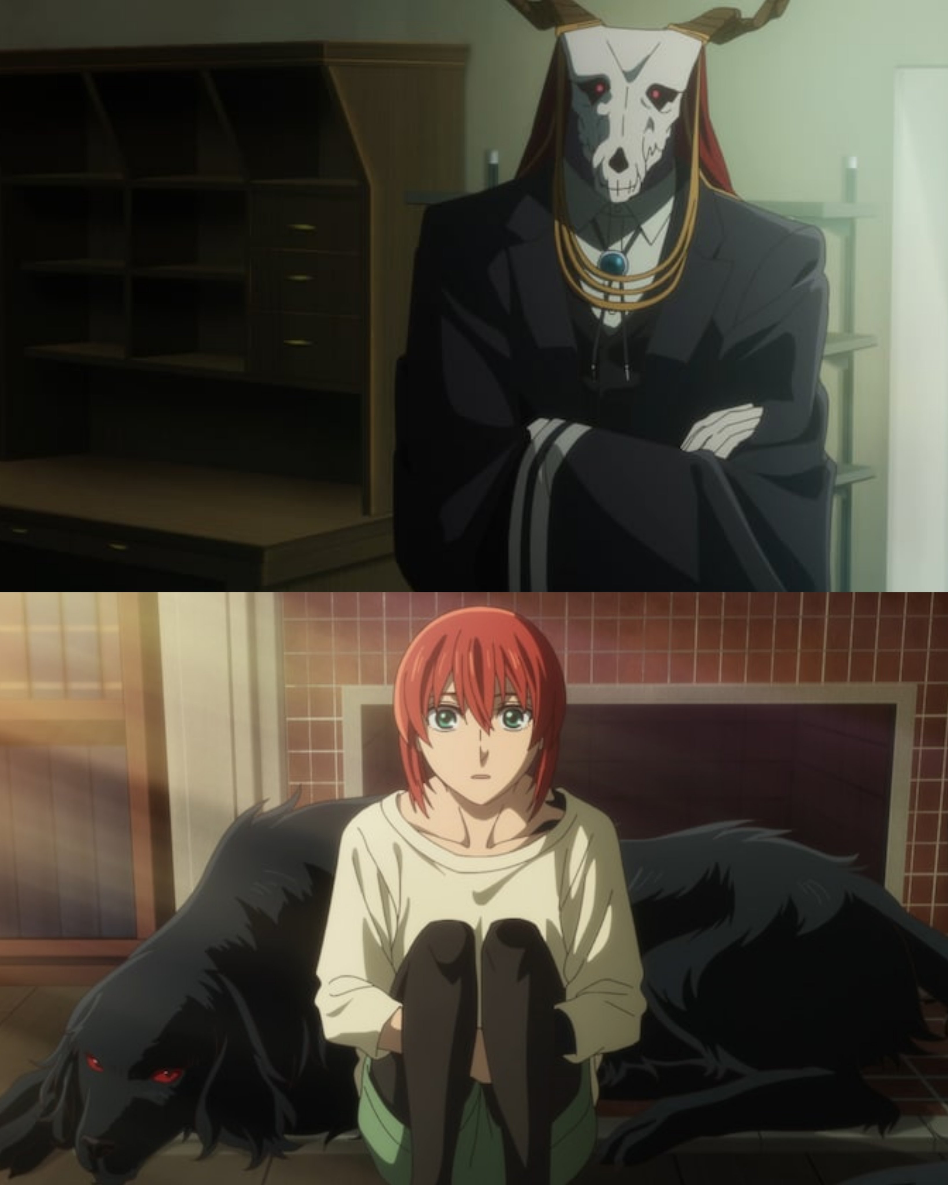 Otakus Brasil 🍥 on X: A 2ª temporada de Mahoutsukai no Yome (The Ancient  Magus' Bride) estreia amanhã!  / X