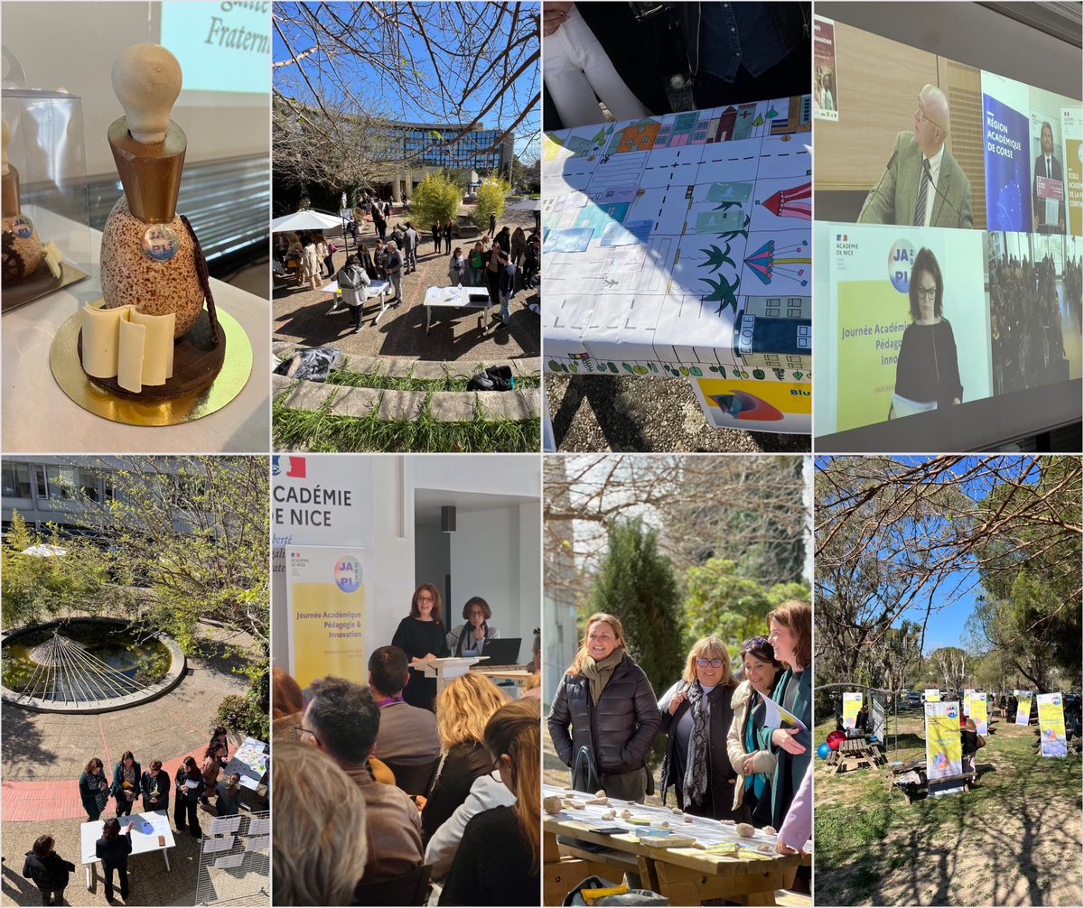 #JAPI2023 Merci et Bravo à toutes les équipes engagées dans des projets pédagogiques qui font vivre la dynamique innovante de notre <a href="/AcademieNice/">Académie de Nice</a> ! Richesse, diversité, excellence, inventivité… au service de la réussite de tous les élèves 🏆
👉 ac-nice.fr/japi