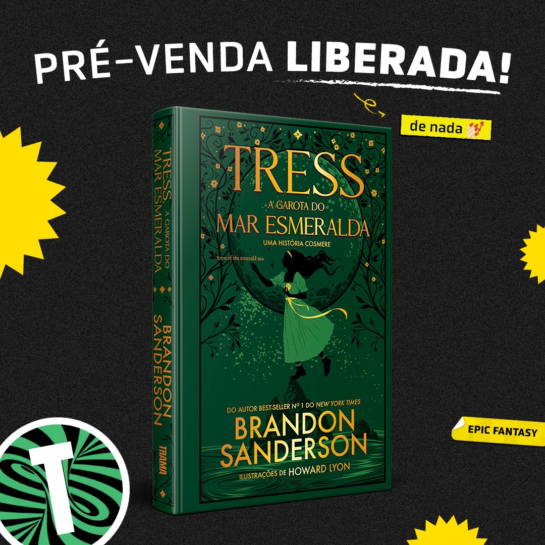 MAIS BRANDON SANDERSON NO BRASIL 🚨 Editora Trama anuncia novos