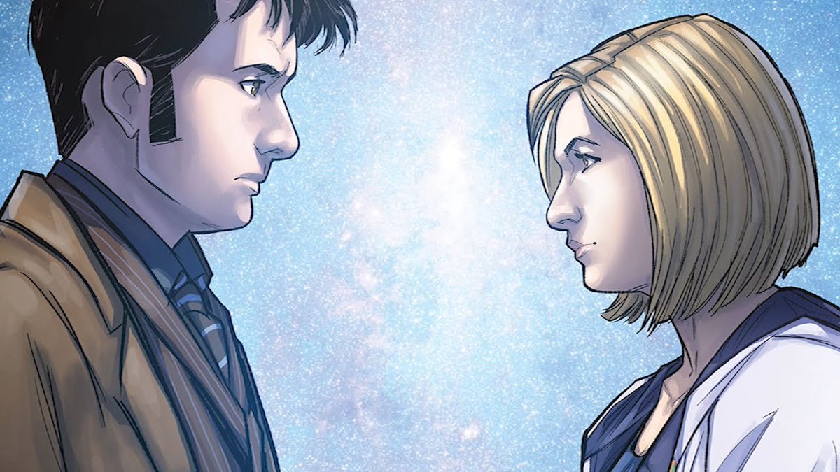 VacuumComments's tweet image. On the one hand, I get why 10 oversaturation is an issue (I've heard that he basically became a re-occurring character in 13's comic run).
But I do think that part of the problem is simply that 13's TV run recycled so much from the Tennant years. It didn't do itself any favours.